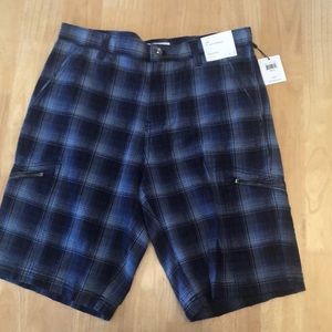 Calvin Klein shorts, lower zipper pockets